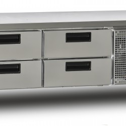 Dampak Cihaz Altı 4 Çekmeceli Buzdolabı 150x70x60 22CBF0S-70.4C