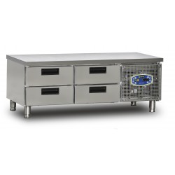 Dampak 2 Kapılı Tezgah Tipi Buzdolabı 150x70x85 22TBF2S-70
