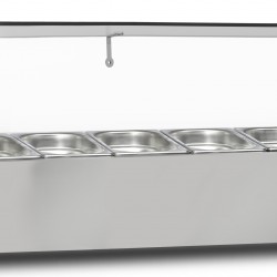 Empero Soğutmalı Set Üstü Saladbar 9 Küvetli 210x35x50 cm EMP.210