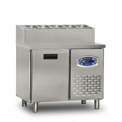 Dampak 1 Kapılı Pizza Hazırlık Buzdolabı 100x70x133 22TBF1S-PY70
