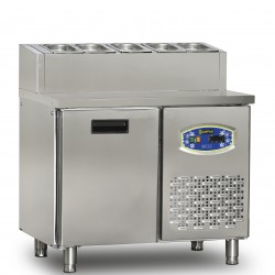 Dampak 1 Kapılı Pizza Hazırlık Dolabı 100x70x109 22TBF1S-PA70