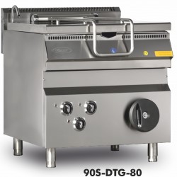 Pimak 90S-DTG-80 Gazlı 80 Lt. Devrilir Tava 80x90x85 cm