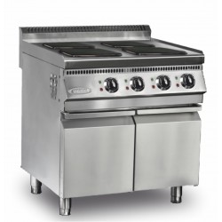 Pimak 90SD-M068 4 Gözlü Alt Dolaplı Elektrikli Ocak 80x90 cm