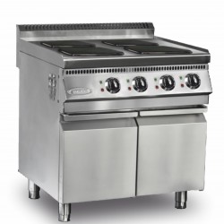 Pimak 90SD-M068 4 Gözlü Alt Dolaplı Elektrikli Ocak 80x90 cm