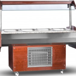 Dampak Orta Tip Soğutuculu Saladbar, M044