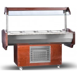 Dampak Orta Tip Soğutuculu Saladbar, M044
