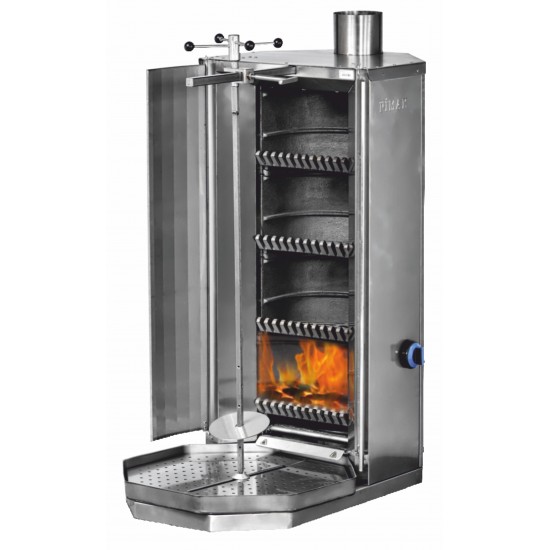 Pimak 4 Radyanlı Döküm Döner Makinası Kömürlü Pimak 4 Radyanlı Döküm Döner Makinası Kömürlü