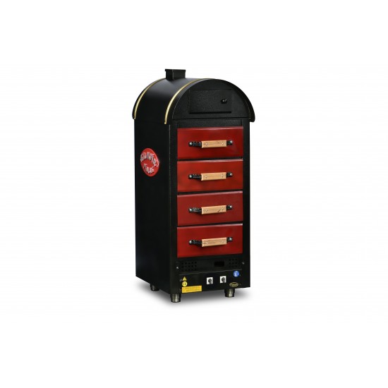 Pimak M079-4E Elektrikli Kumpir Fırınları 4 Çekmeceli