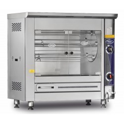 Pimak PI2-M006 Set Üstü Tamburlu Piliç Çevirme Makinası 25 Kapasiteli Elektrikli