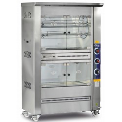 Pimak PI2-M008B Tamburlu Piliç Çevirme Makinası 25 Kapasiteli Gazlı