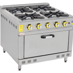4LÜ KUZİNE GAZLI / LPG 100x100x85