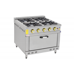 4LÜ KUZİNE GAZLI / LPG 100x100x85