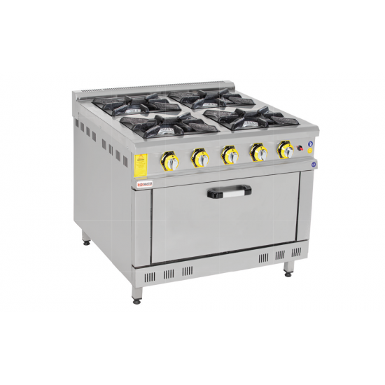 4LÜ KUZİNE GAZLI / LPG 100x100x85