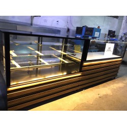 BAKLAVA TEZGAHI VE KURU PASTA DOLABI 400CM AHŞAP MODEL | BASESA.COM.TR	