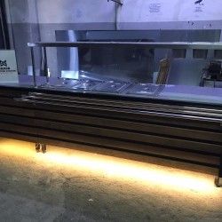 BENMARİ 3+1 SELF SERVİS TEZGAHI 260CM  AHŞAP  DEKOR| BASESA.COM.TR	