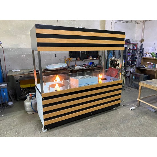 TANTUNİ TEZGAHI 190CM ÇİFT GÖZLÜ & DAVLUMBAZLI AHŞAP  MODEL  | BASESA.COM.TR	