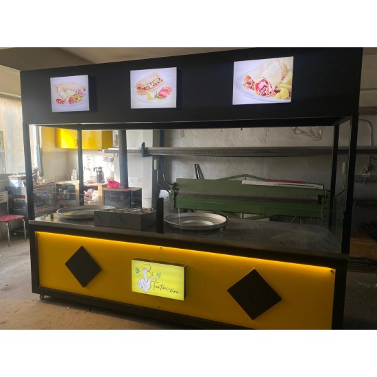 TANTUNİ TEZGAHI 250CM ÇİFT GÖZLÜ & DAVLUMBAZLI ÖZEL ÖLÇÜ AHŞAP MODEL | BASESA.COM.TR