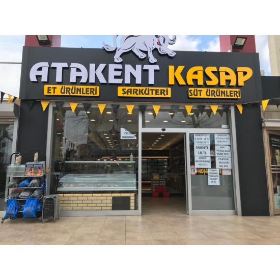 Kasap & Şarküteri Dolabı ve Sütlük Dolabı SET - TAŞ DEKOR