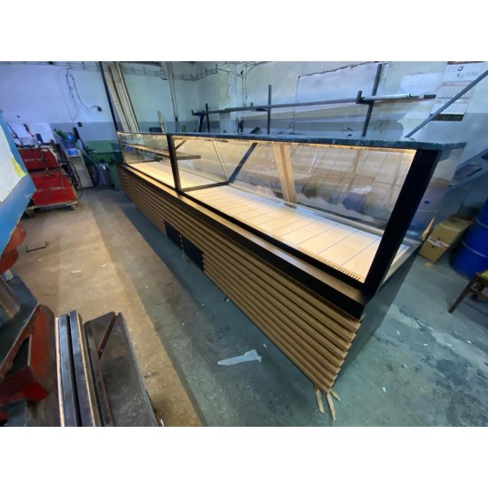 KEBAP & MEZE DOLABI KASA BANKO SET 450CM AHŞAP MODEL| BASESA.COM.TR	