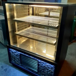 KEBAP VE MEZE DOLABI 100CM FİYAT VE MODELLERİ | TAŞ DEKOR VE ANTRASİT | BASESA.COM.TR