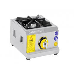İnoxmaster Tekli Ocak Mini Set Üstü  Gaz ve Lpg Ce Belgeli 29X30X16 İMR-MNOG-1