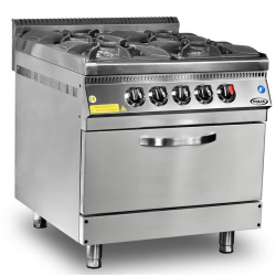 Pimak 4 Lü Kuzine Gazlı LPG ve Ce Belgeli 80x70x85 70S-M015-4F
